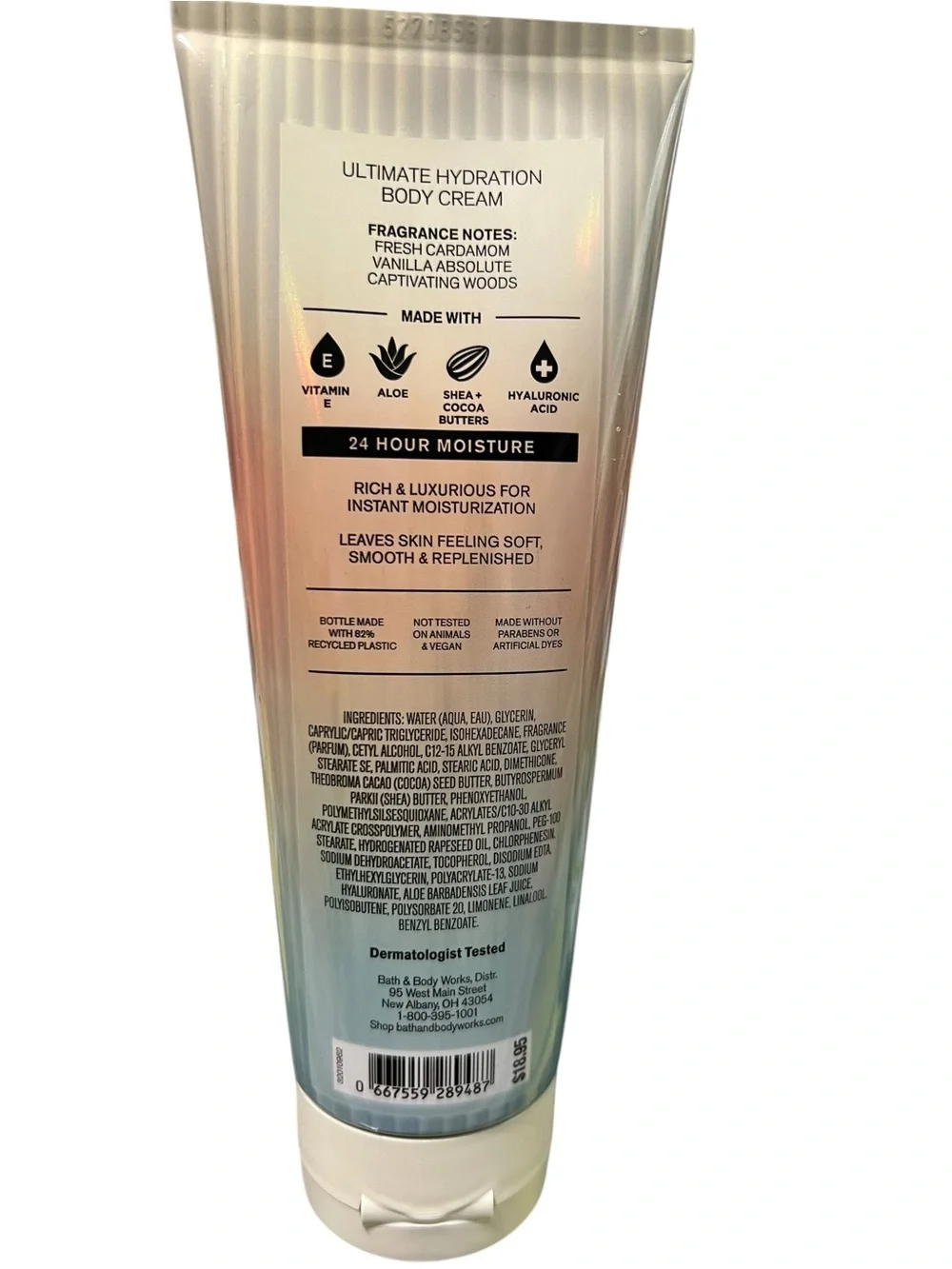 Bath & Body Works Vanilla Romance Body Cream